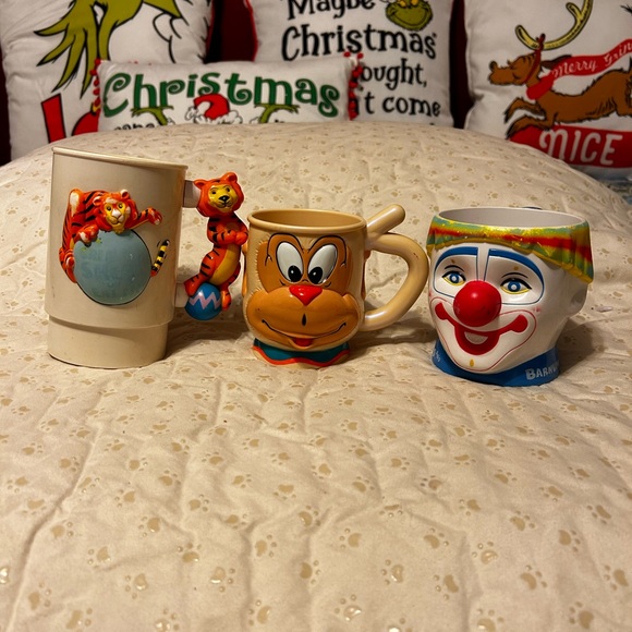 Vintage Ringling Bros and Barnum Bailey Circus 3 cups - Picture 1 of 4